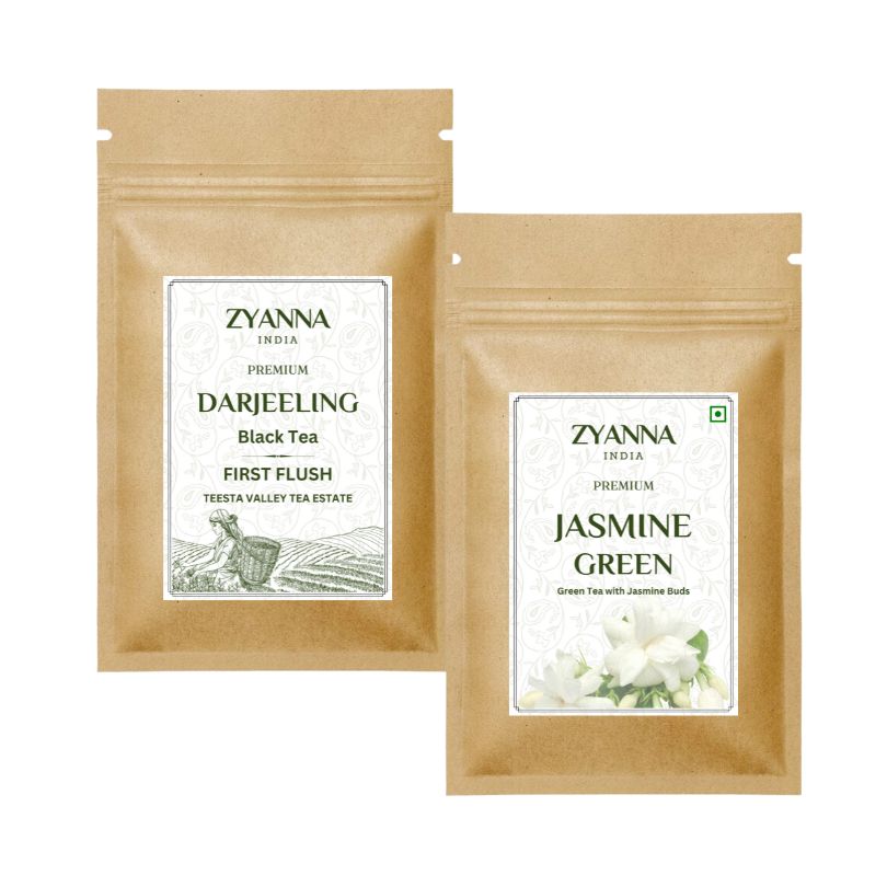 Darjeeling Tea & Jasmine Green Tea