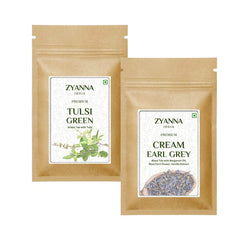 Tulsi Green Tea & Cream Earl Grey Tea