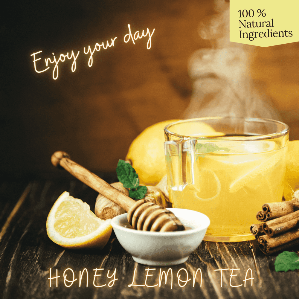 Honey Lemon Green Tea - ZYANNA® India - zyanna.com