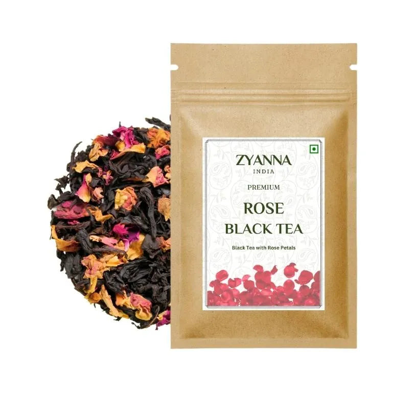 Rose Black Tea - ZYANNA® India - zyanna.com